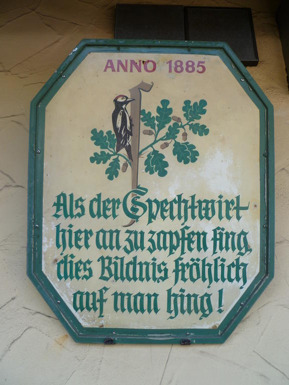 Gasthaus Zum Specht Hösbach Esterno foto